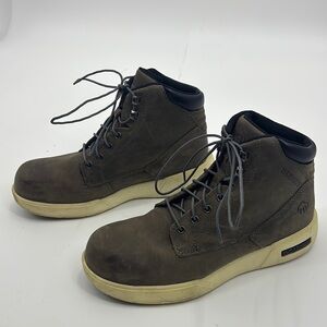 Wolverine Men's Brown Leather Boots 9.5